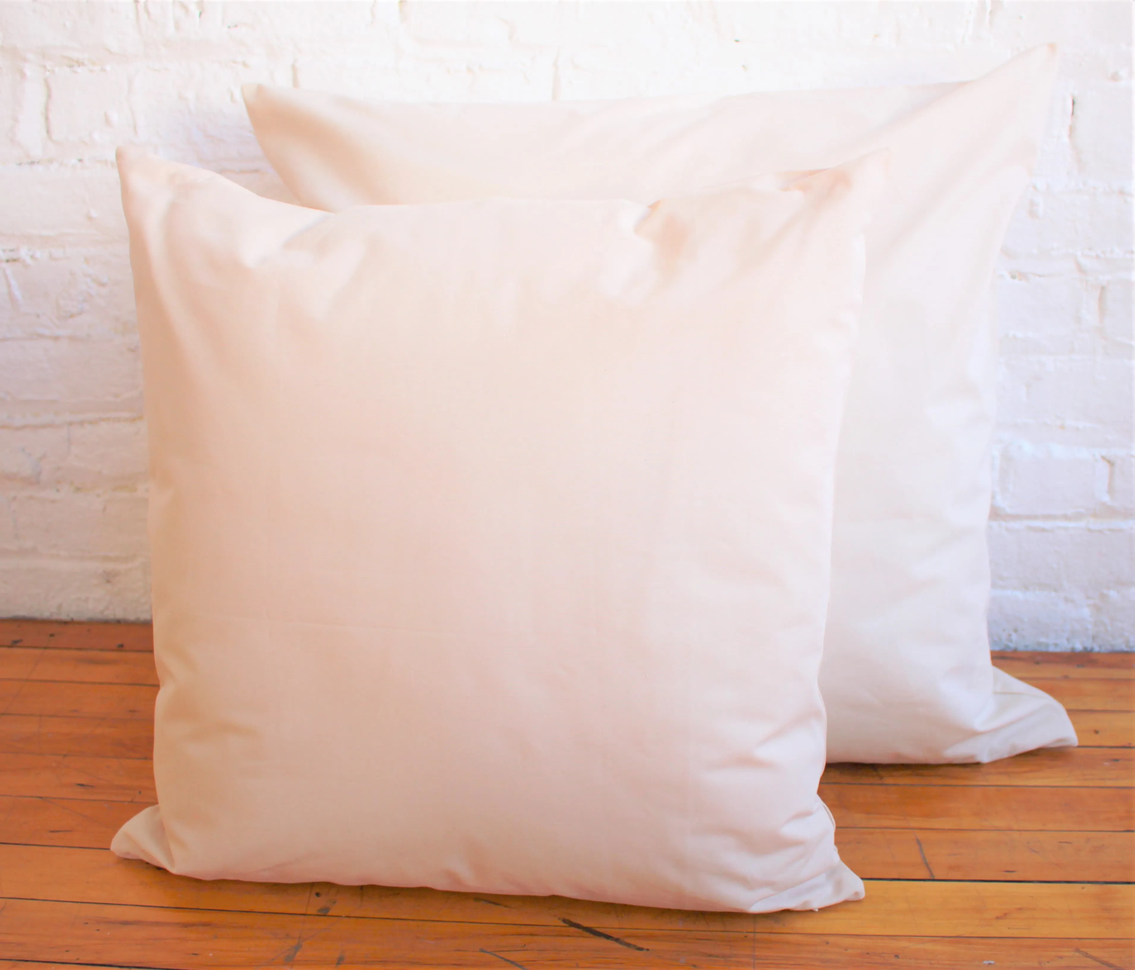 100% Organic Cotton Pillow Decorative Inserts