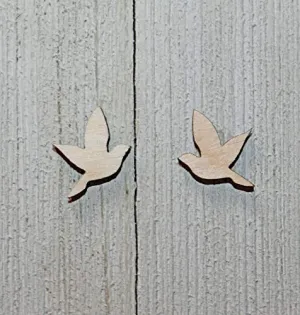 10" Bird Birds Unfinished Wood Cutout Crafts Door Hanger Wreath Cabin Sign Forest