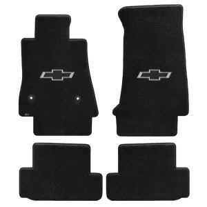 2016  Camaro Floor Mats 4 Pc. Set (Silver BowTie)