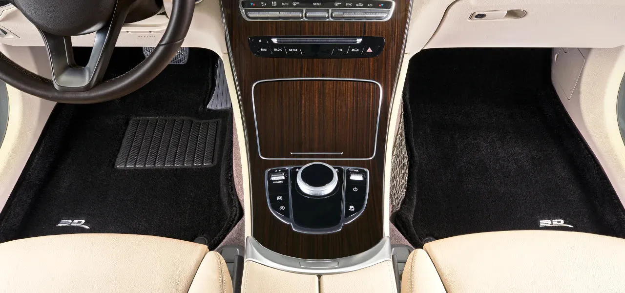 3D MAXpider Floor Mats Corvette C7 (2014-2019) Premium Perfect Fit Carpet Series - Complete Set