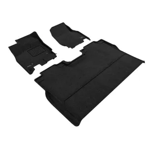 3D MAXpider Floor Mats Ford F150 Super Crew (2015-2024) All-Weather Elegant Series - Complete Set