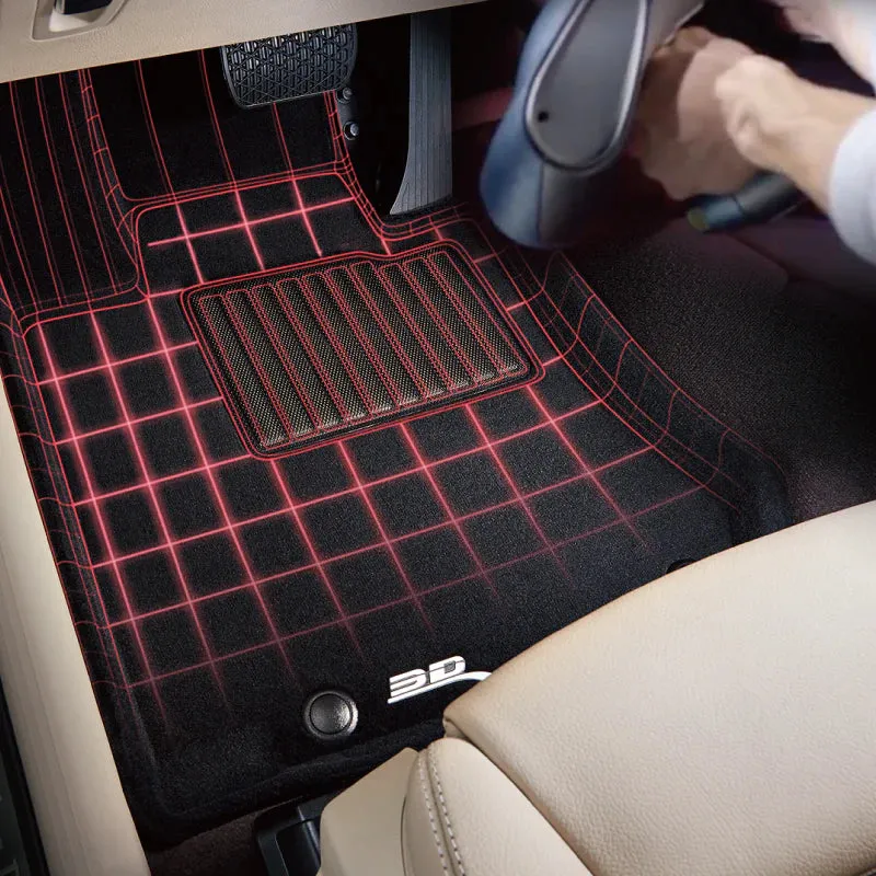 3D MAXpider Floor Mats Ford F150 Super Crew (2015-2024) All-Weather Elegant Series - Complete Set