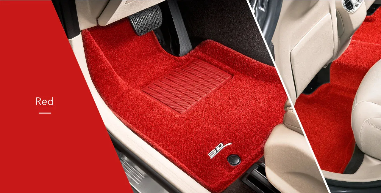 3D MAXpider Floor Mats Tesla Model 3 (20-23) Premium Perfect Fit Carpet Series - Complete Set