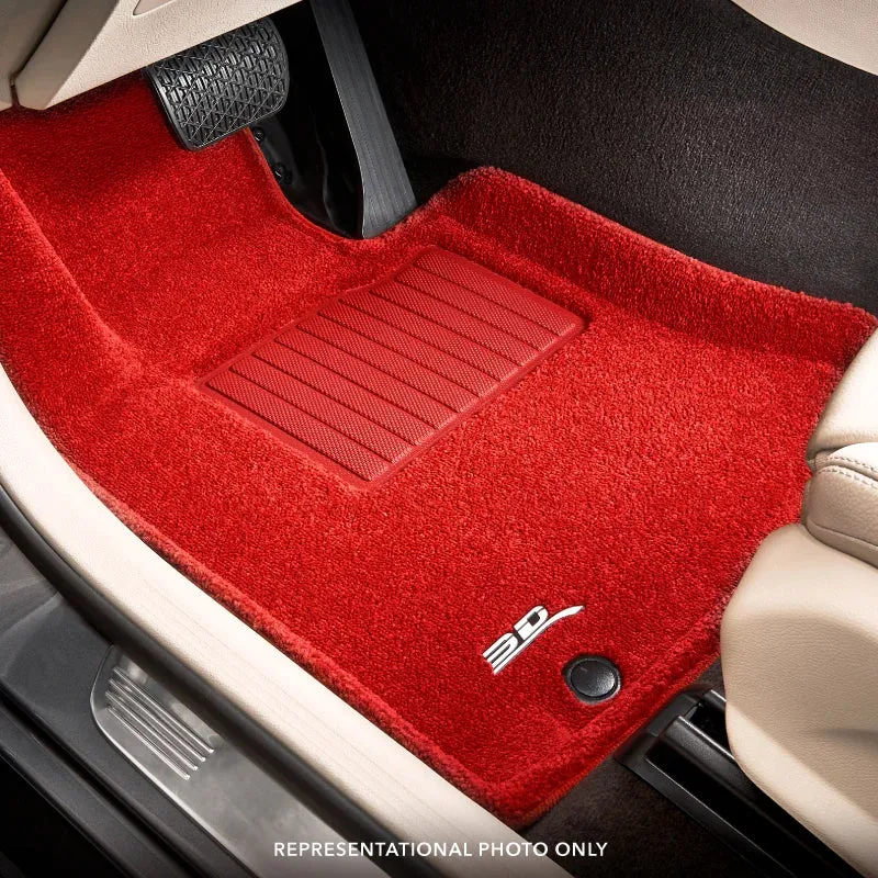 3D MAXpider Floor Mats Tesla Model 3 (20-23) Premium Perfect Fit Carpet Series - Complete Set