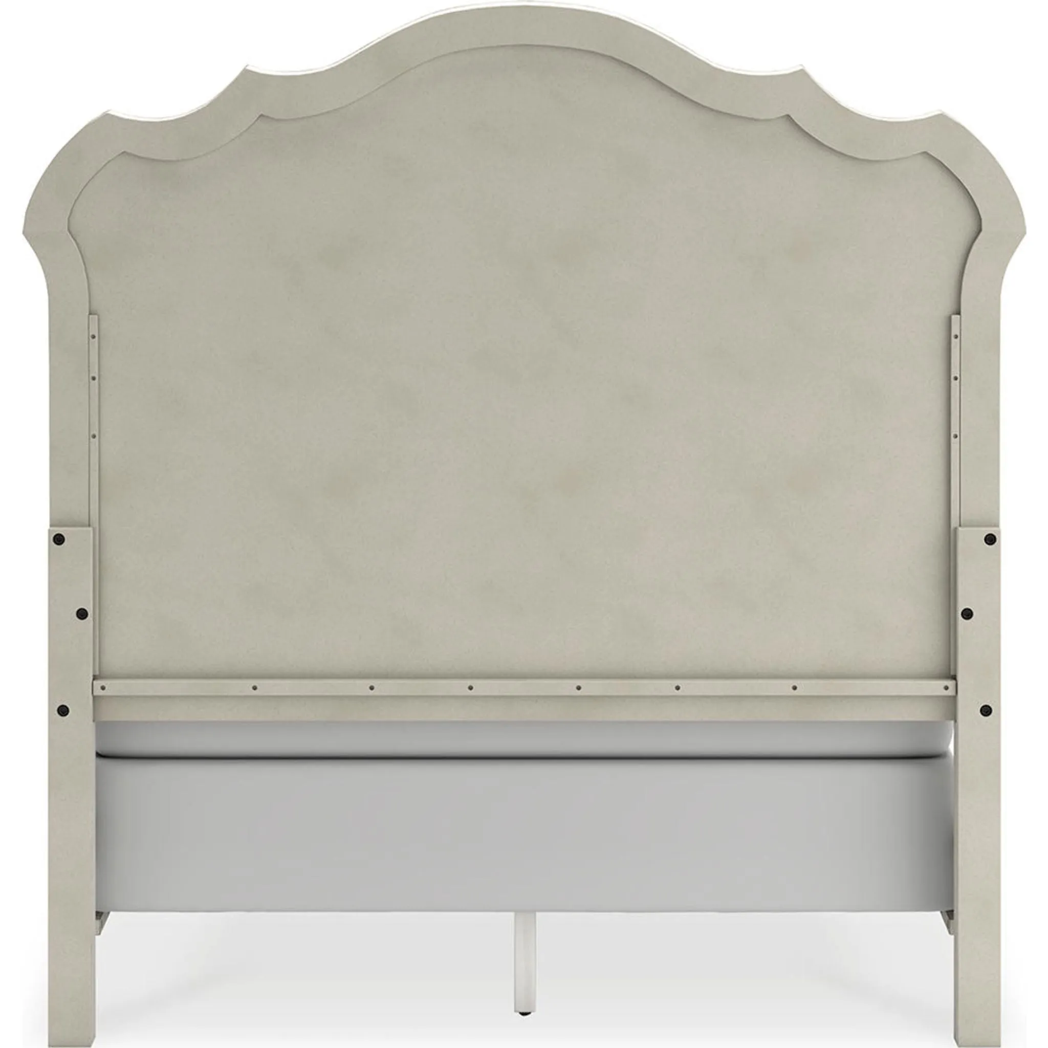 Arlendyne Upholstered Bed - Antique White