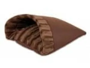 Aspen Kitty Cave Cat Bed Solid Chocolate Brown 1ea/19 In X 16 in