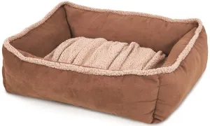 Bed Pet 24x20 Lounge Dark Tan