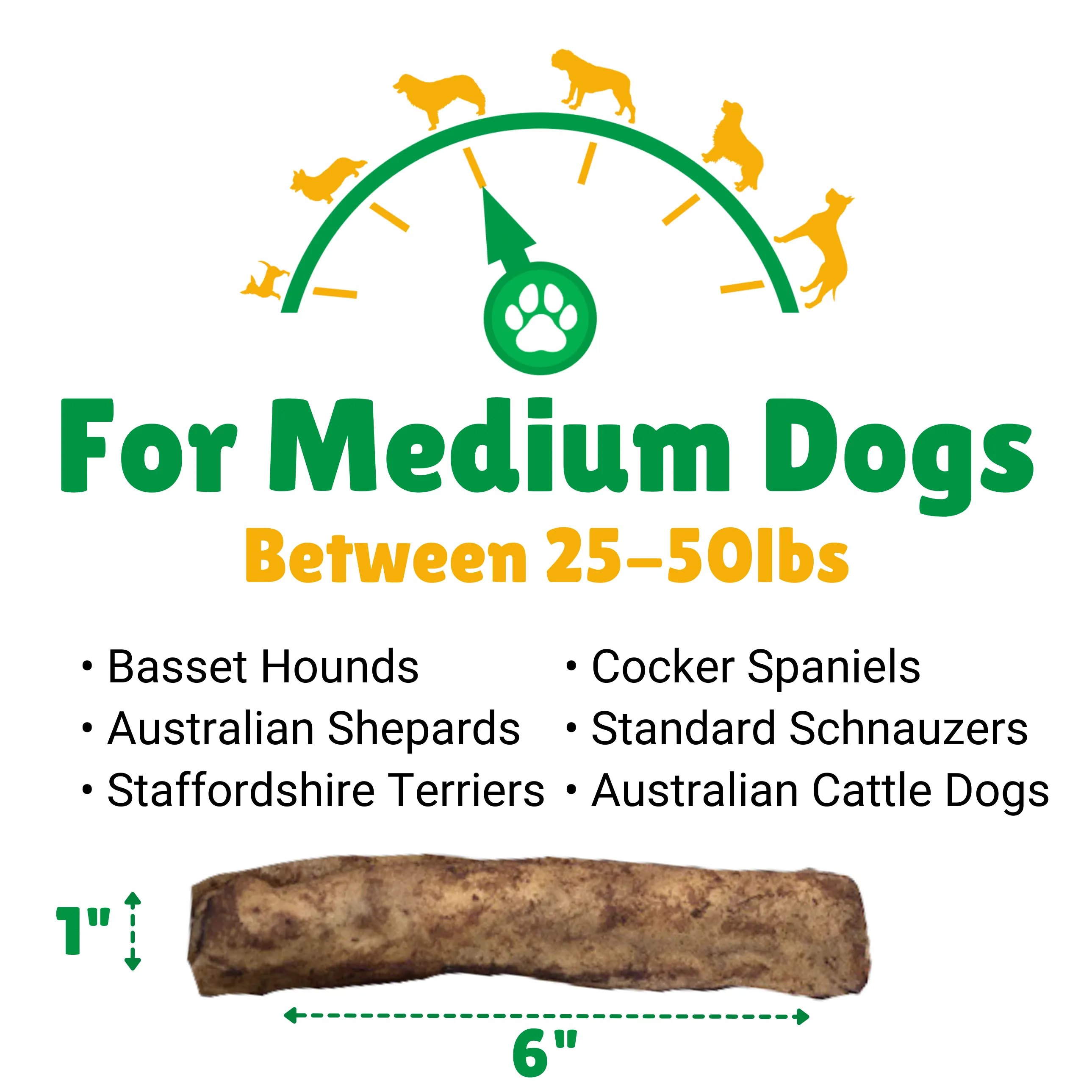 Beef Basted Beefhide: Medium