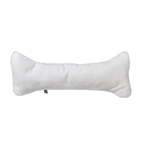 Bumper Bone Pillow | Pure White Linen
