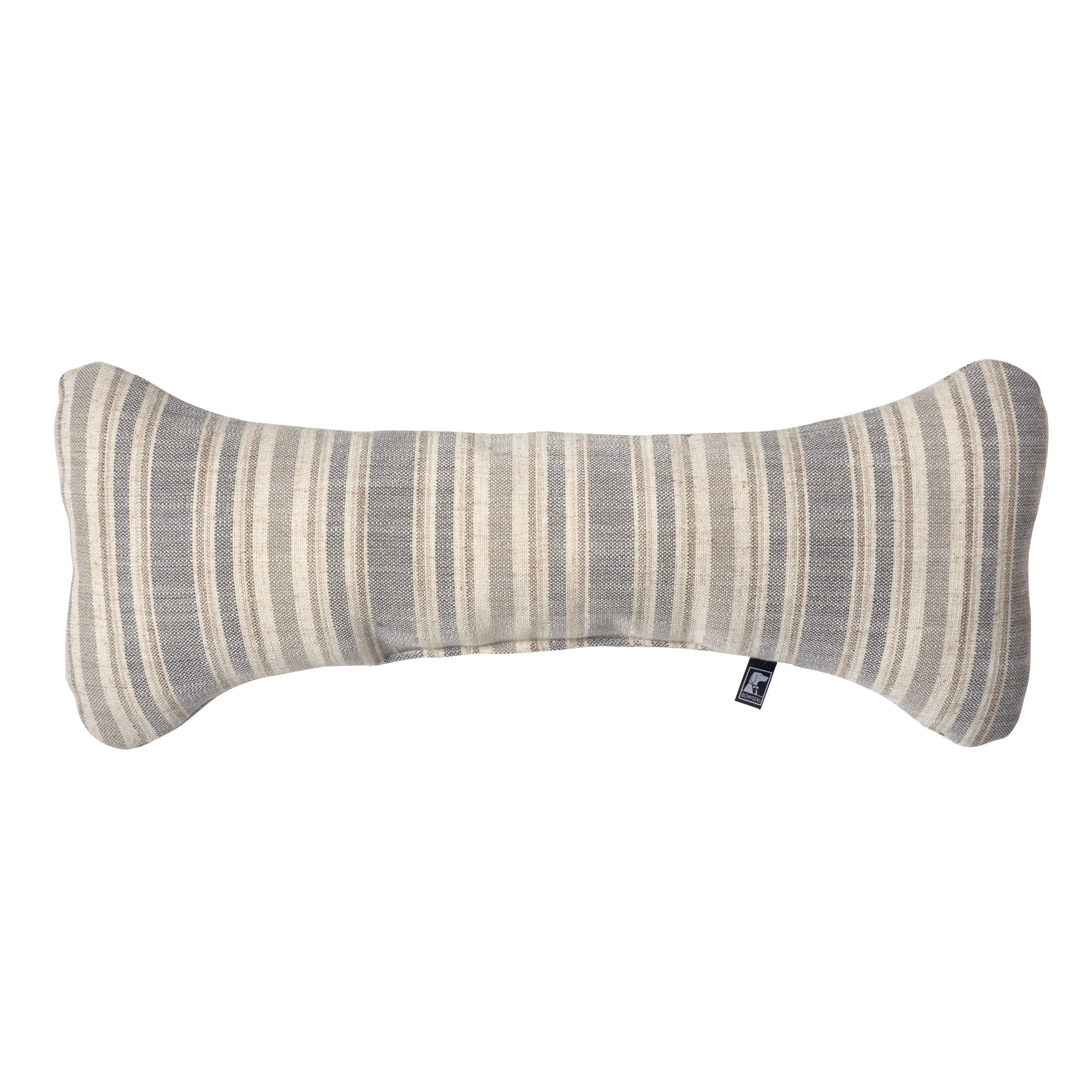 Bumper Bone Pillow | Woven Harper Stripe
