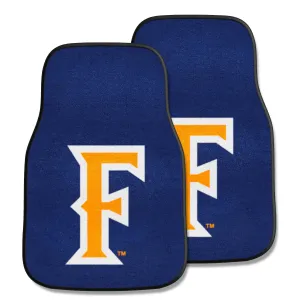 Cal State - Fullerton Titans Front Carpet Car Mat Set - 2 Pieces