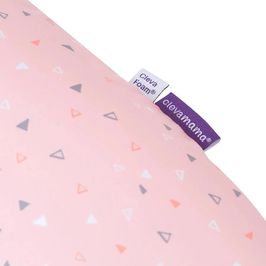 Clevamama ClevaCushion Nursing Pillow & Baby Nest (Coral)