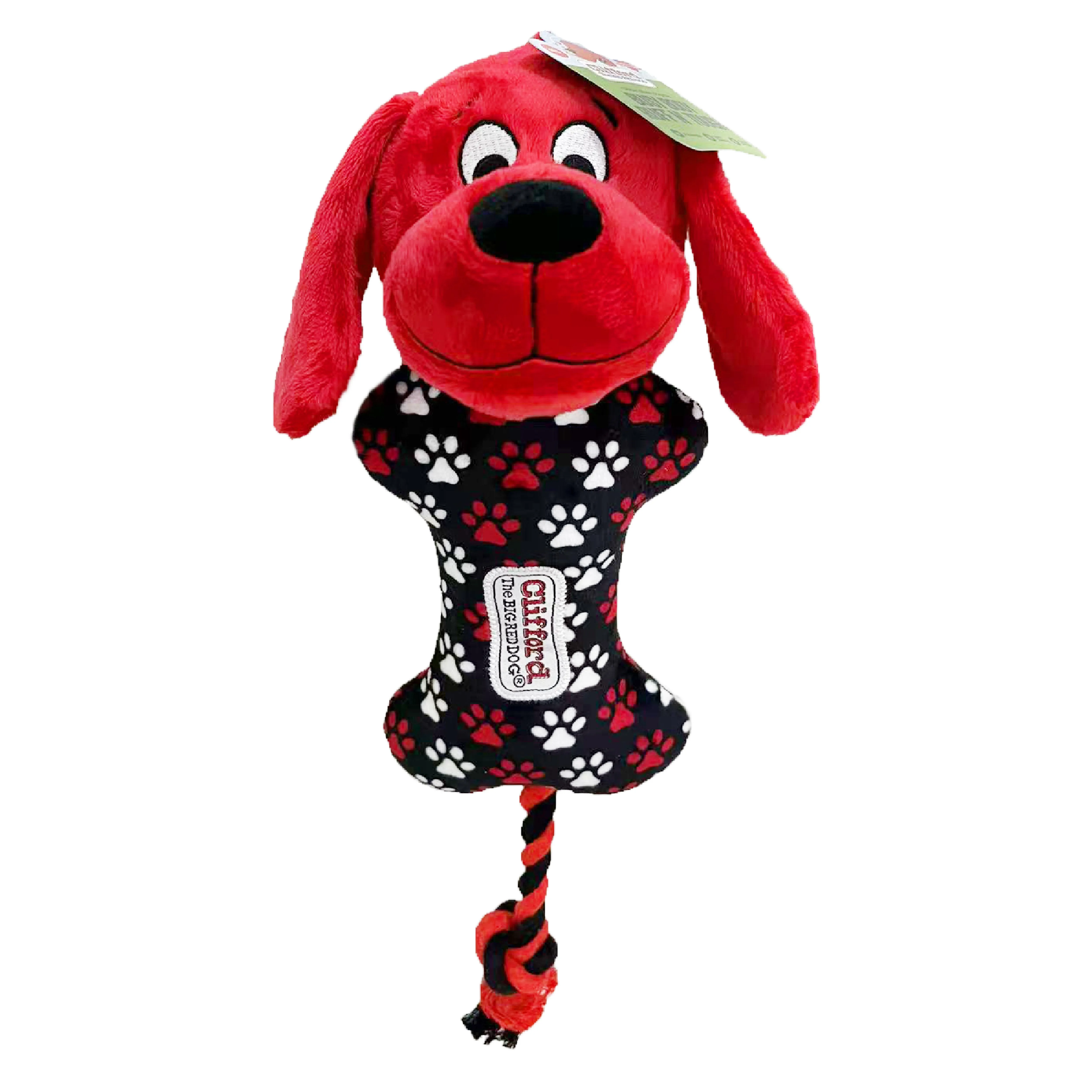 Clifford® Busy Body Rope n' Wrangle 15" Plush Dog Toy