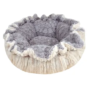 Cuddle Pod Dog Bed Serenity Grey/Natural Beauty