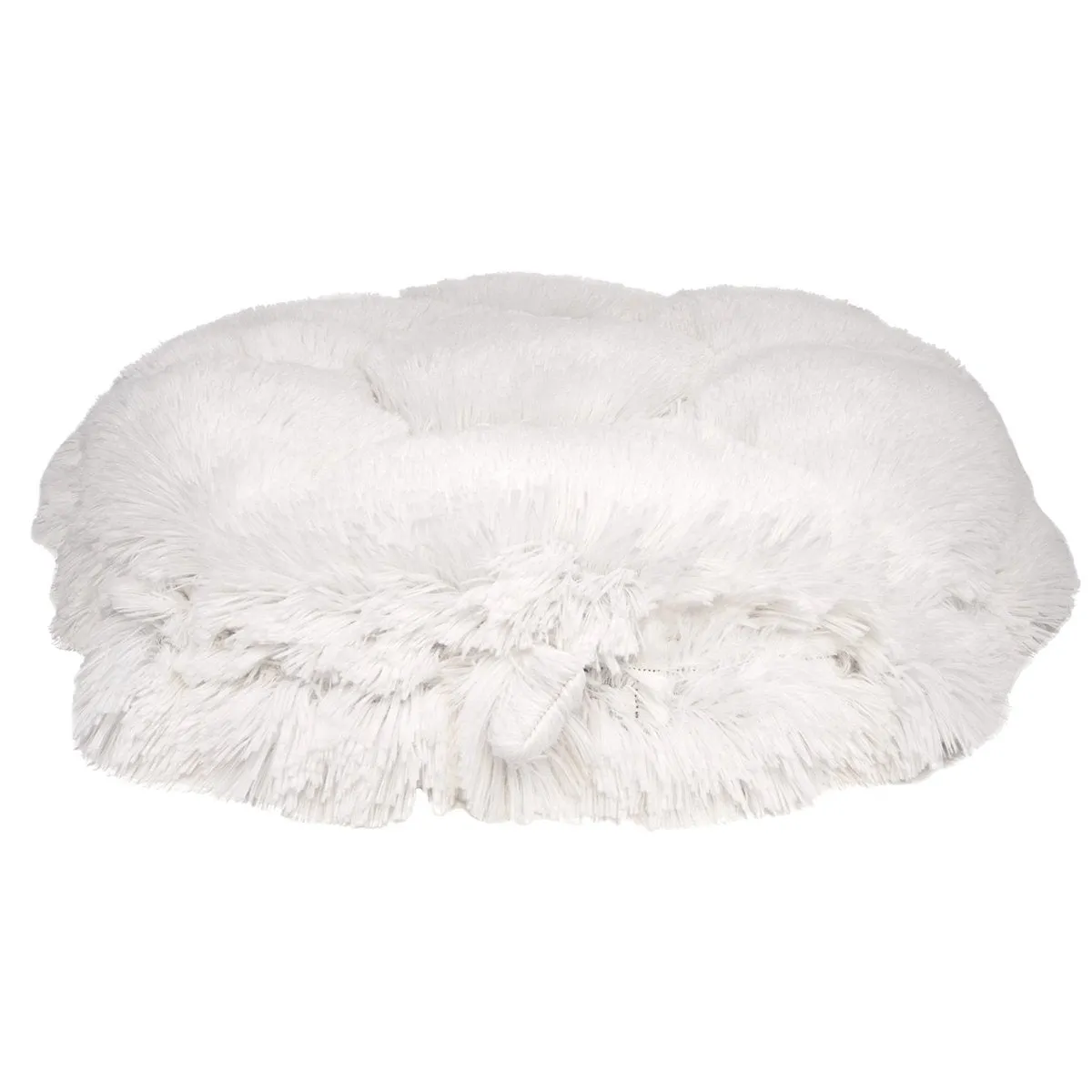 Cuddle Pod Dog Bed Snow White/Lipstick