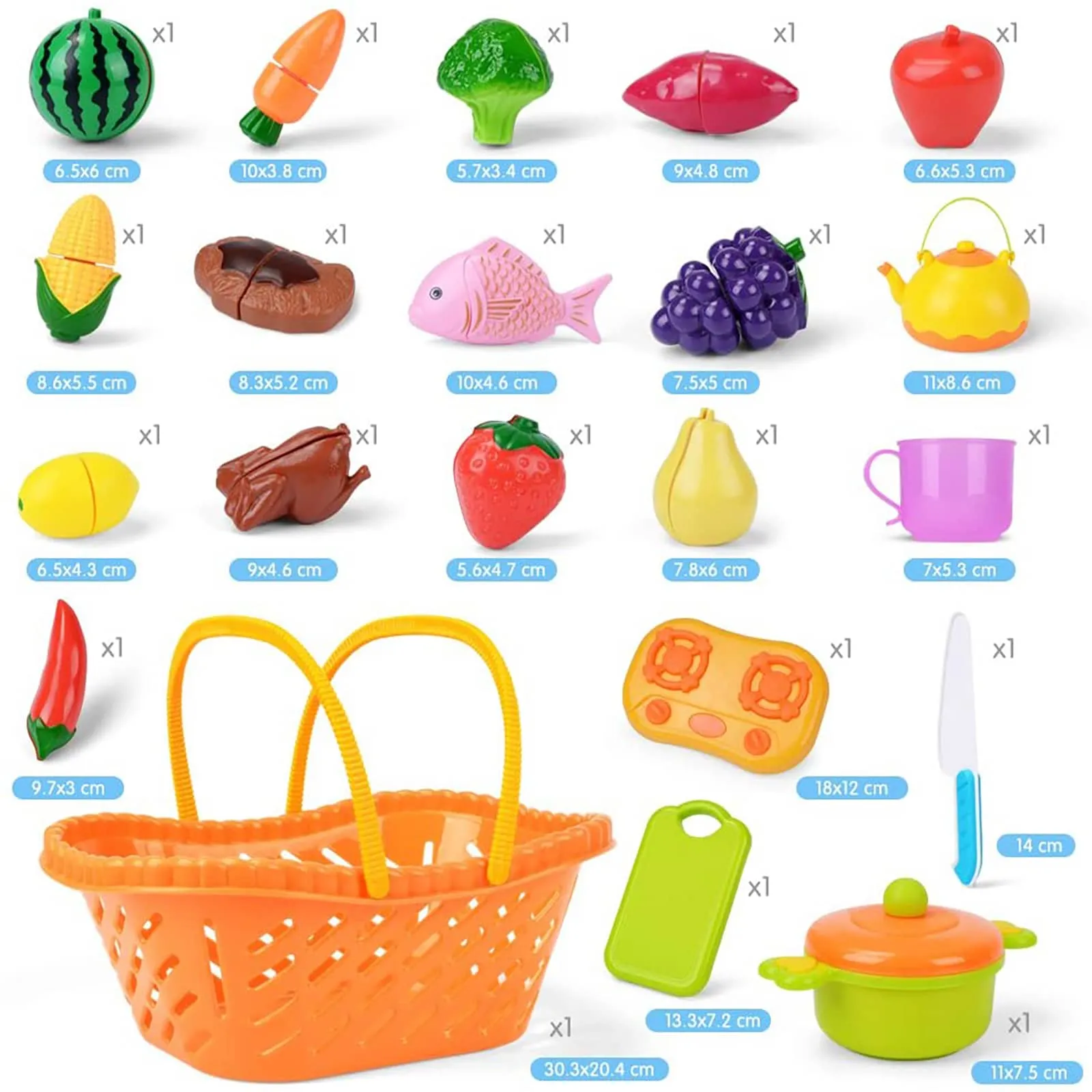 Cutting Play Food Toy
