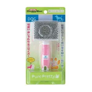 DoggyMan Pure Pretty Soft Slicker Brush Mini