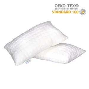 Dreamfactory 400 GSM Knitted Fabric Set of 2 Soft Sleeping Pillow