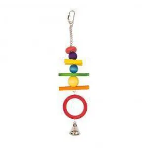 Duvo Birdtoy Acrobate with Colorful Wooden Cubes 38cm