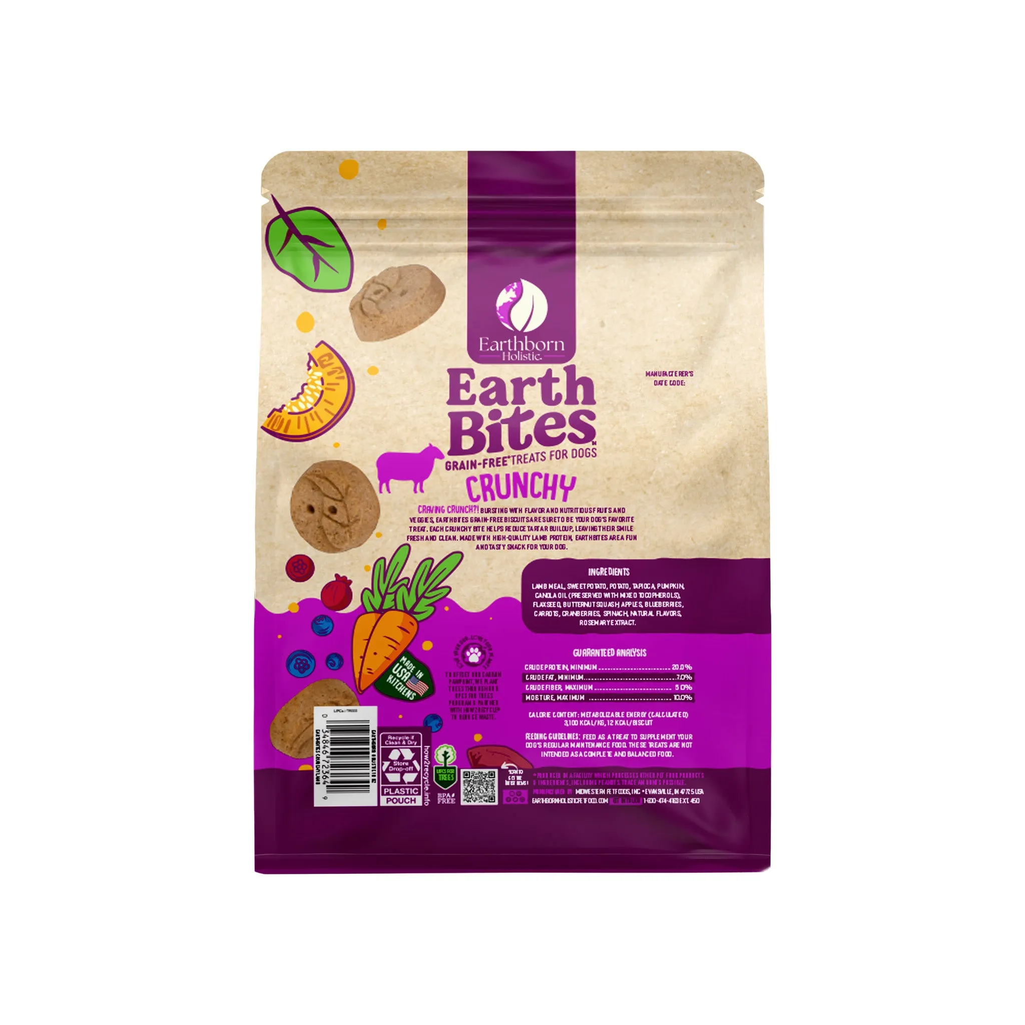 Earthborn Holistic EarthBites Grain-Free Dog Treats