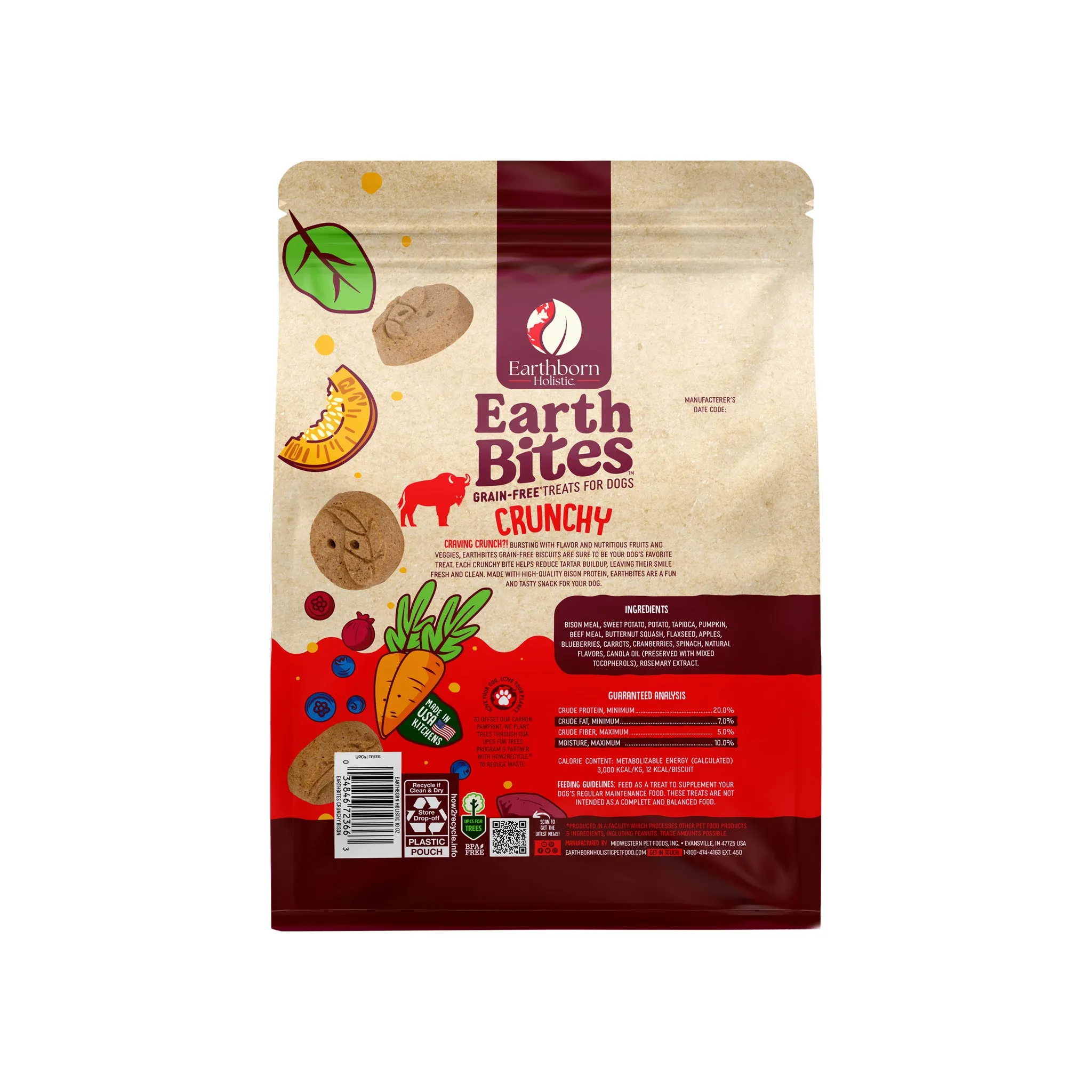Earthborn Holistic EarthBites Grain-Free Dog Treats