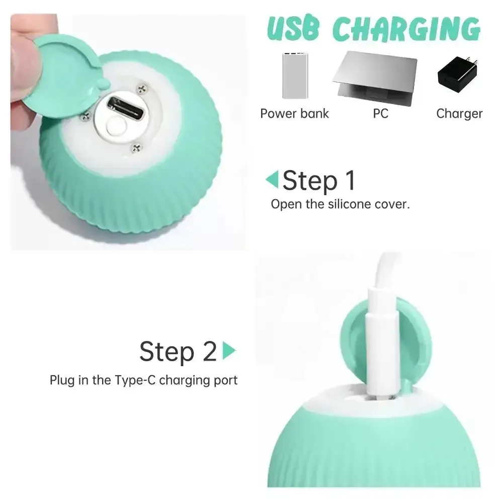 Electric Pet Toys Smart Ball Toys for Pets