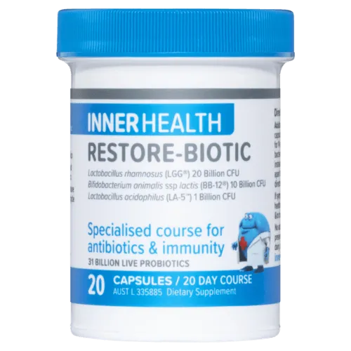 Ethical Nutrients Inner Health Restore Biotic Caps 20