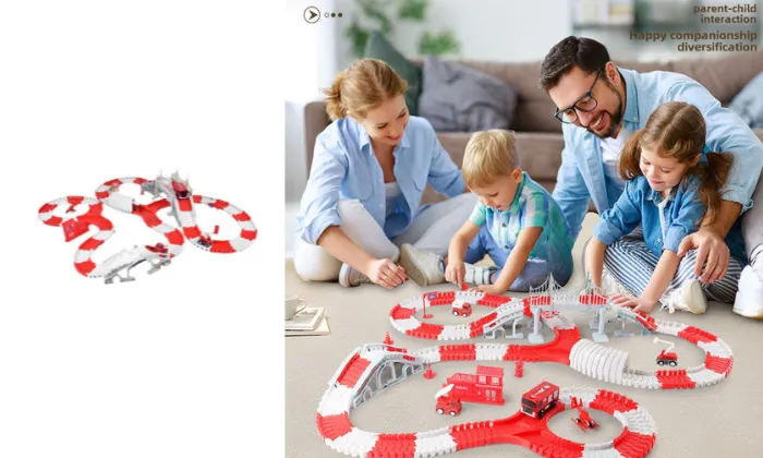 Flexible Track Educational Toy