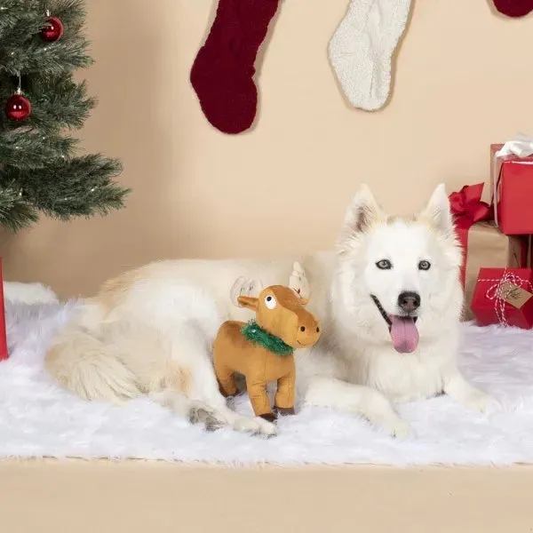 Fringe Dog Toy Holiday Merry Chrismoose