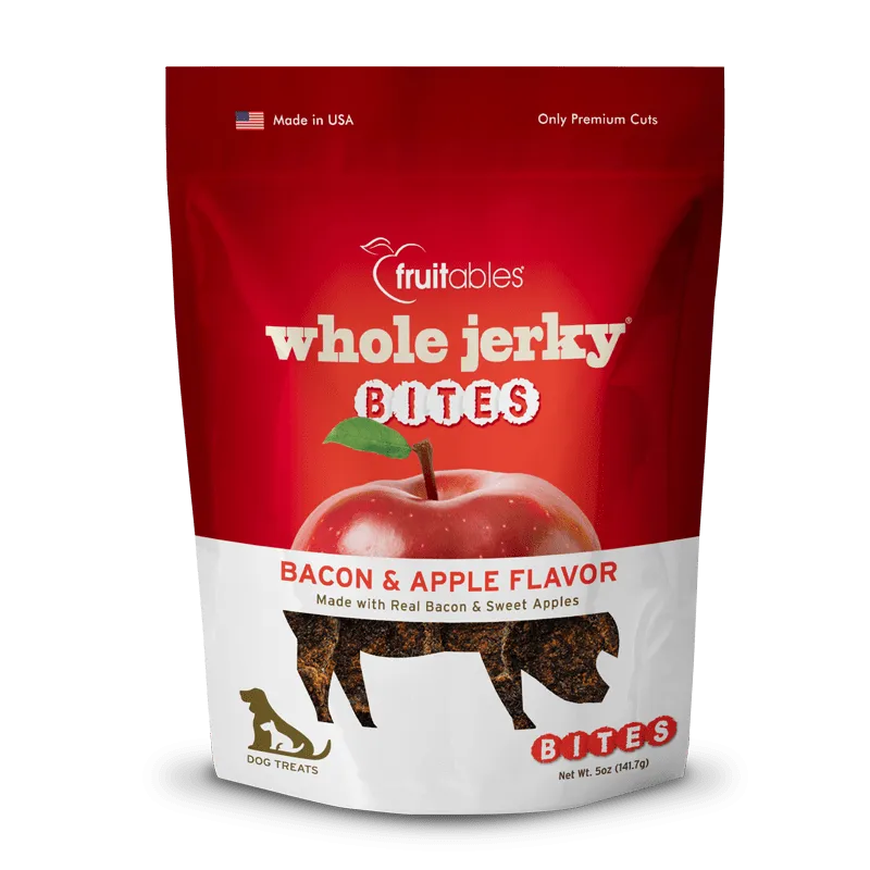 Fruitables Whole Jerky Bites Bacon & Apple