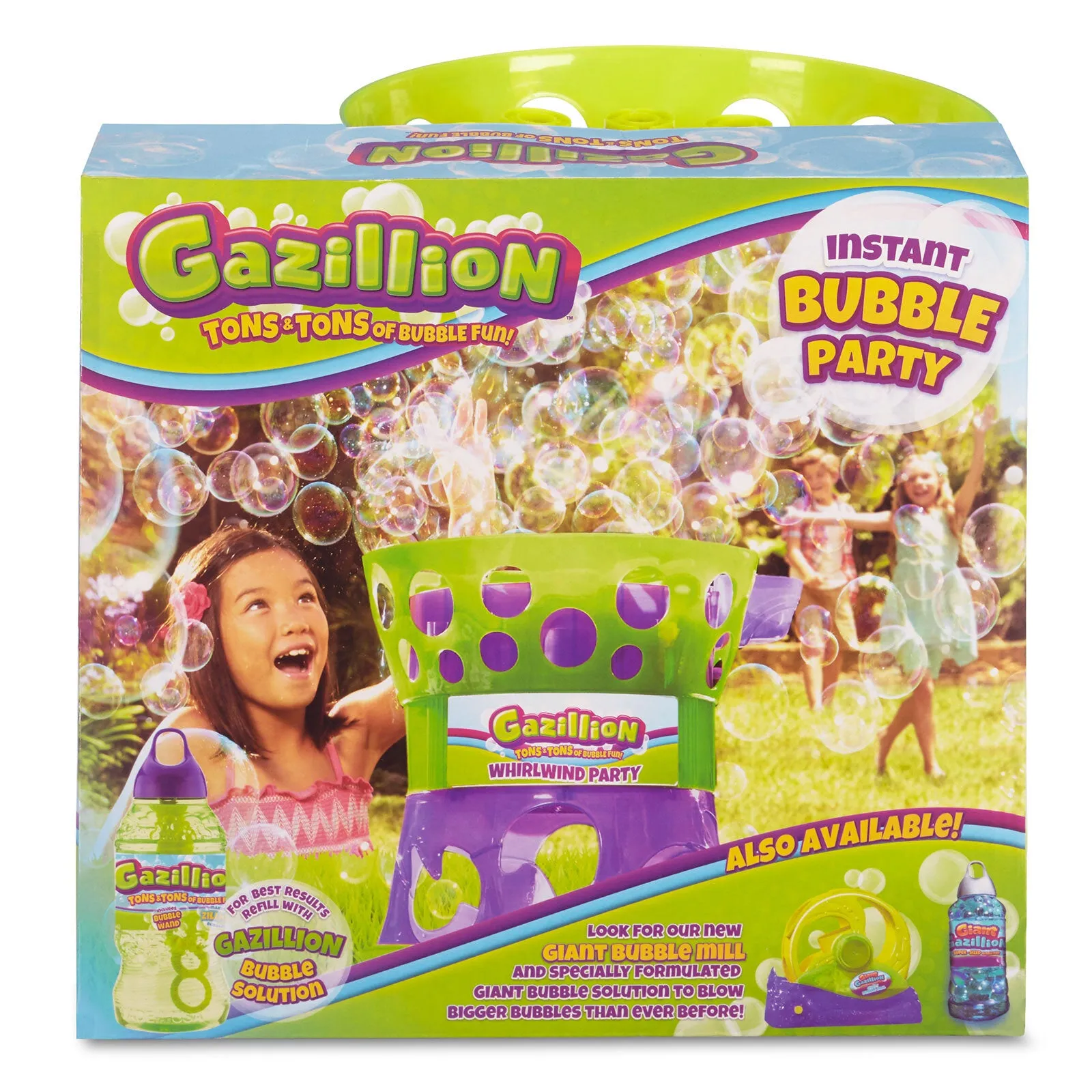 Gazillion Whirlwind Bubble Party Machine