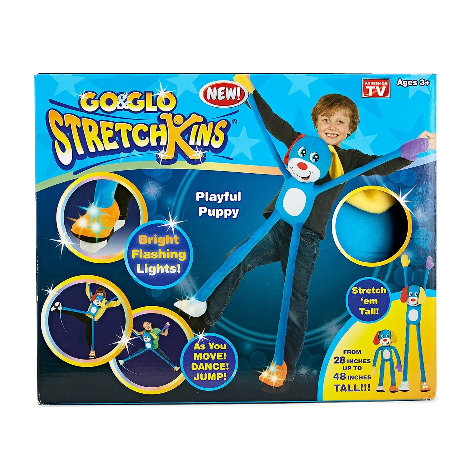 Go and Glo Stretchkins - Playful Puppy