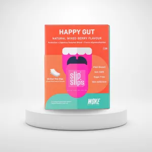 Happy Gut Oral Strips | Improve Digestion and Boost Gut Health | 30 Slips