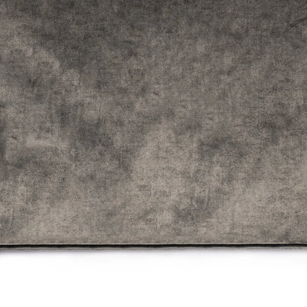 Harper Charcoal Grey & Morning Mist Fabric Throw