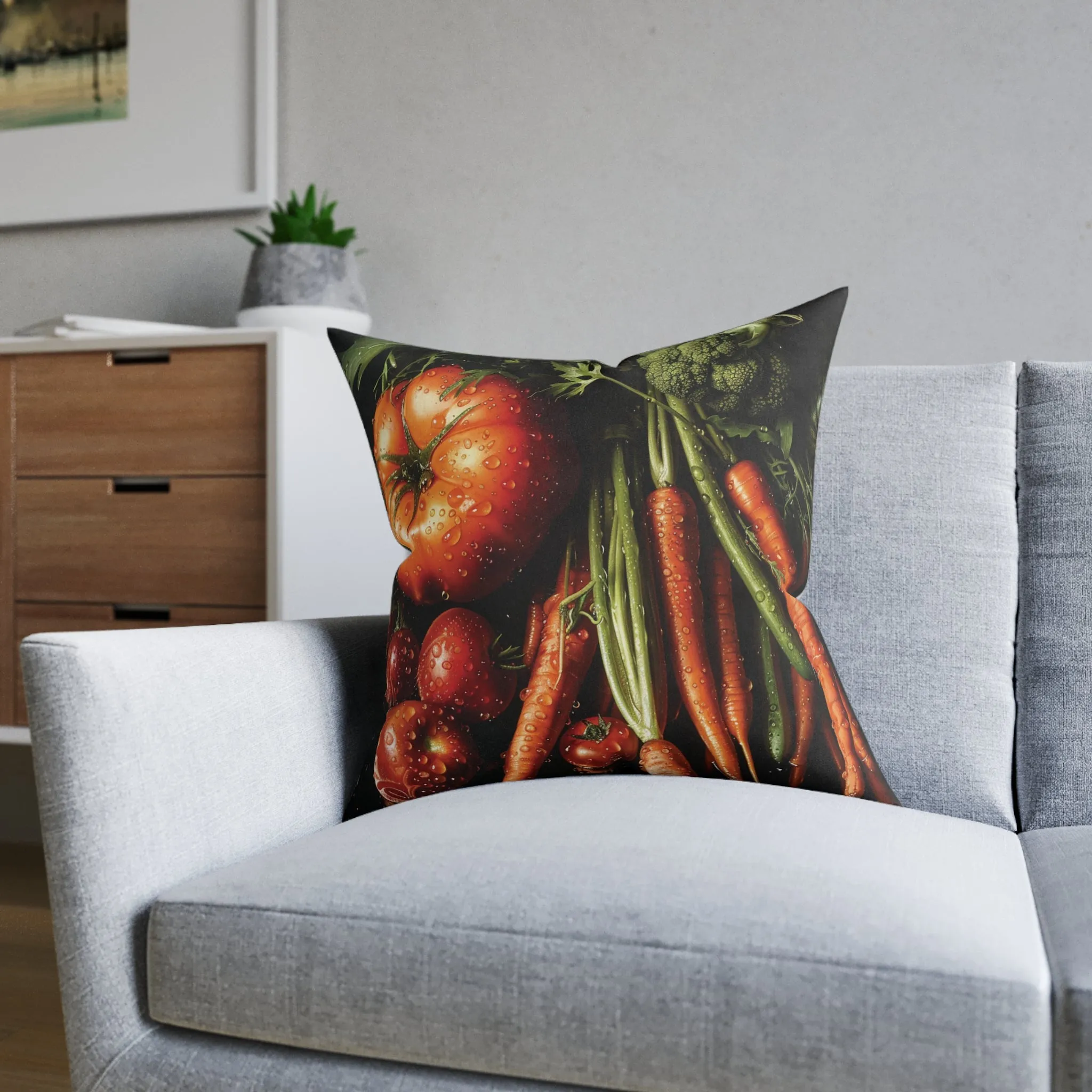 Healthy Diet - Square Pillow - UK
