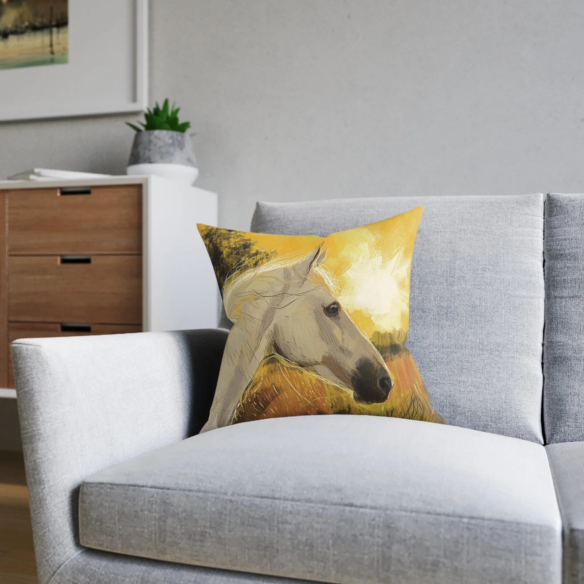 Horse - Square Pillow - UK