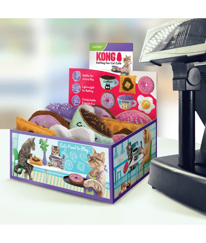 Kong - Scrattles Cafe PDQ 12 Pieces