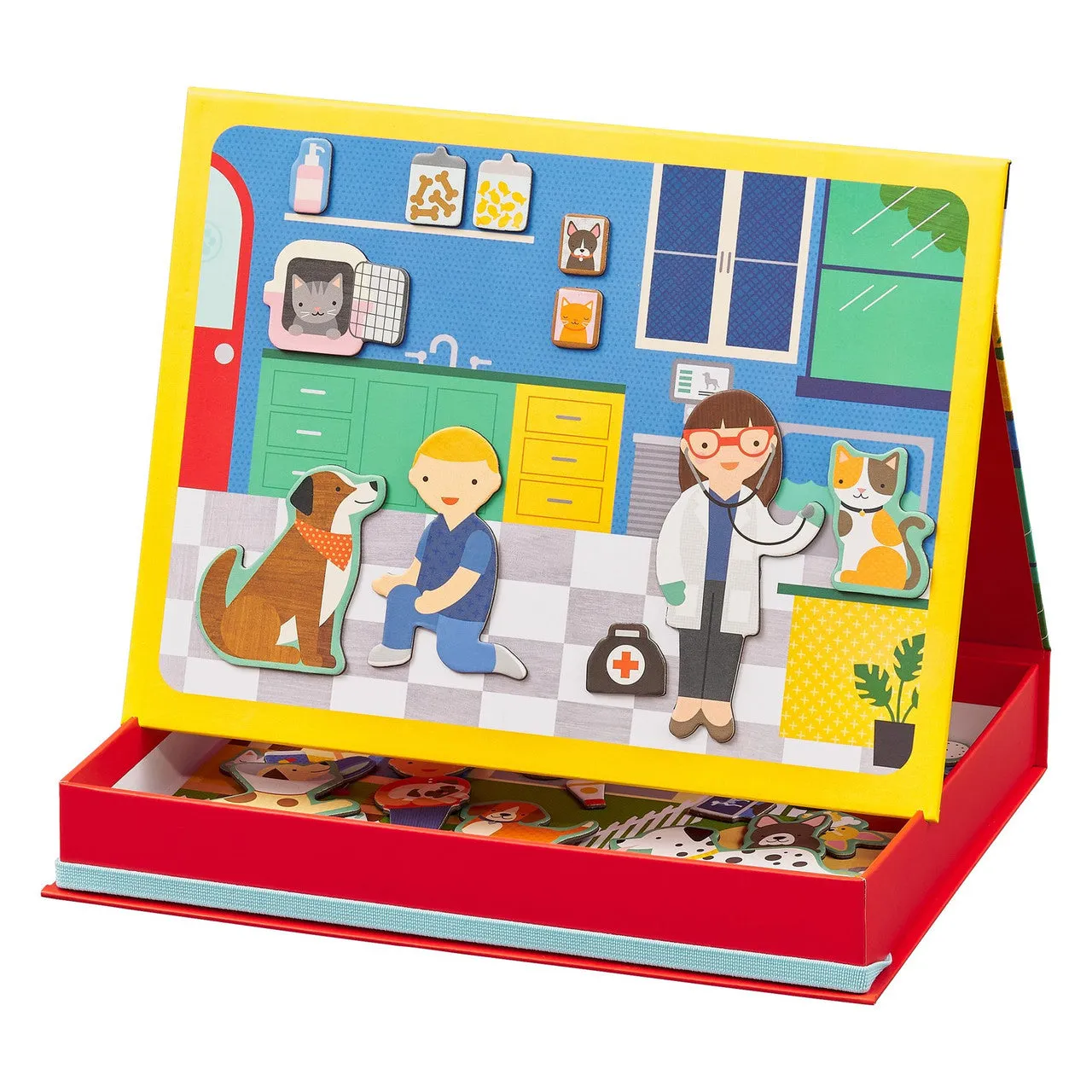 Magnetic Play Set Pet Hospital