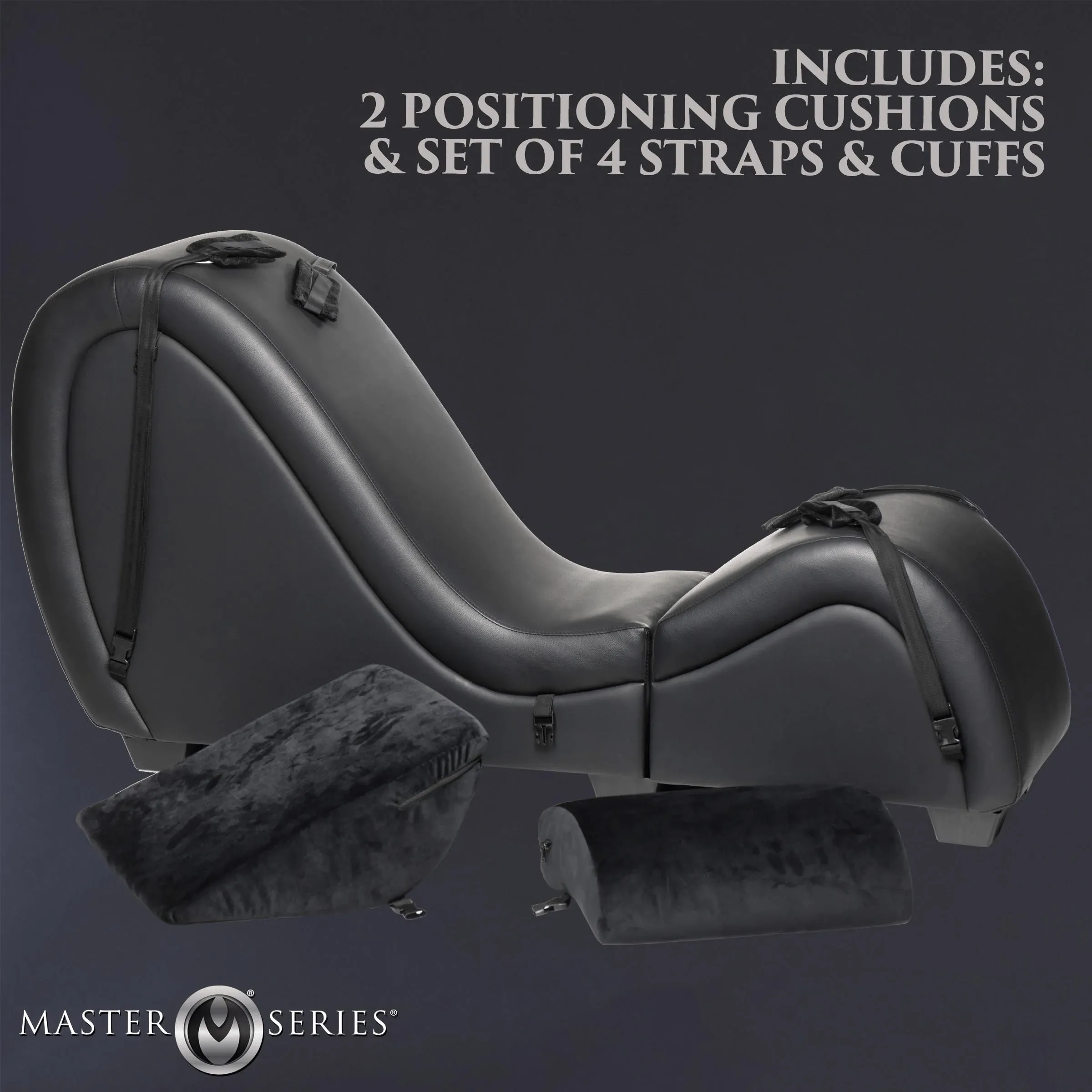 Master Series Kinky Sex Chaise With Love Pillows
