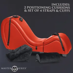 Master Series Kinky Sex Chaise With Love Pillows