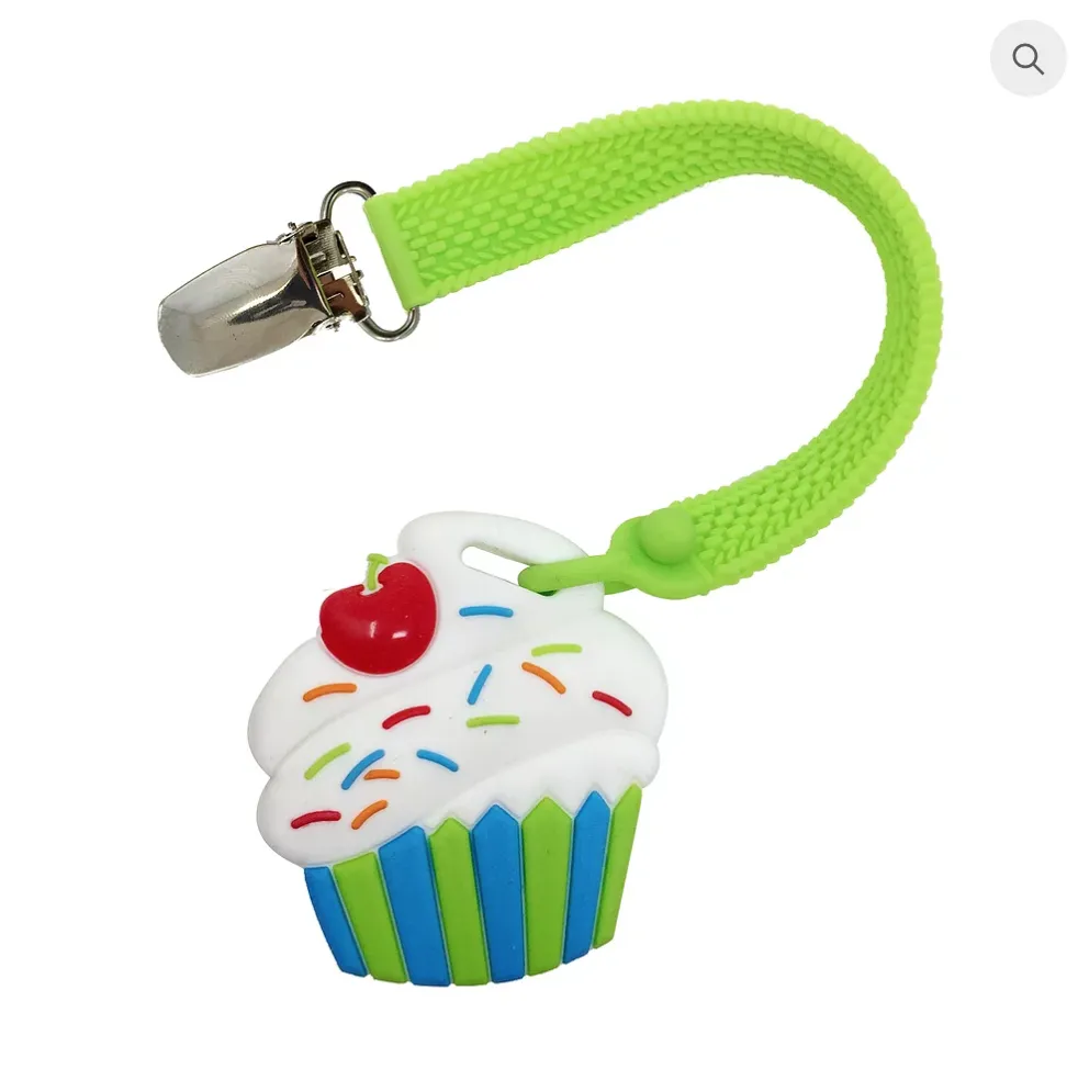 Mini Teether & Strap Set
