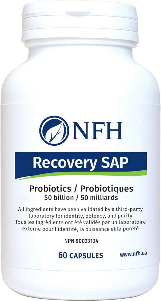 NFH Recovery SAP 60 Vegetarian Capsules