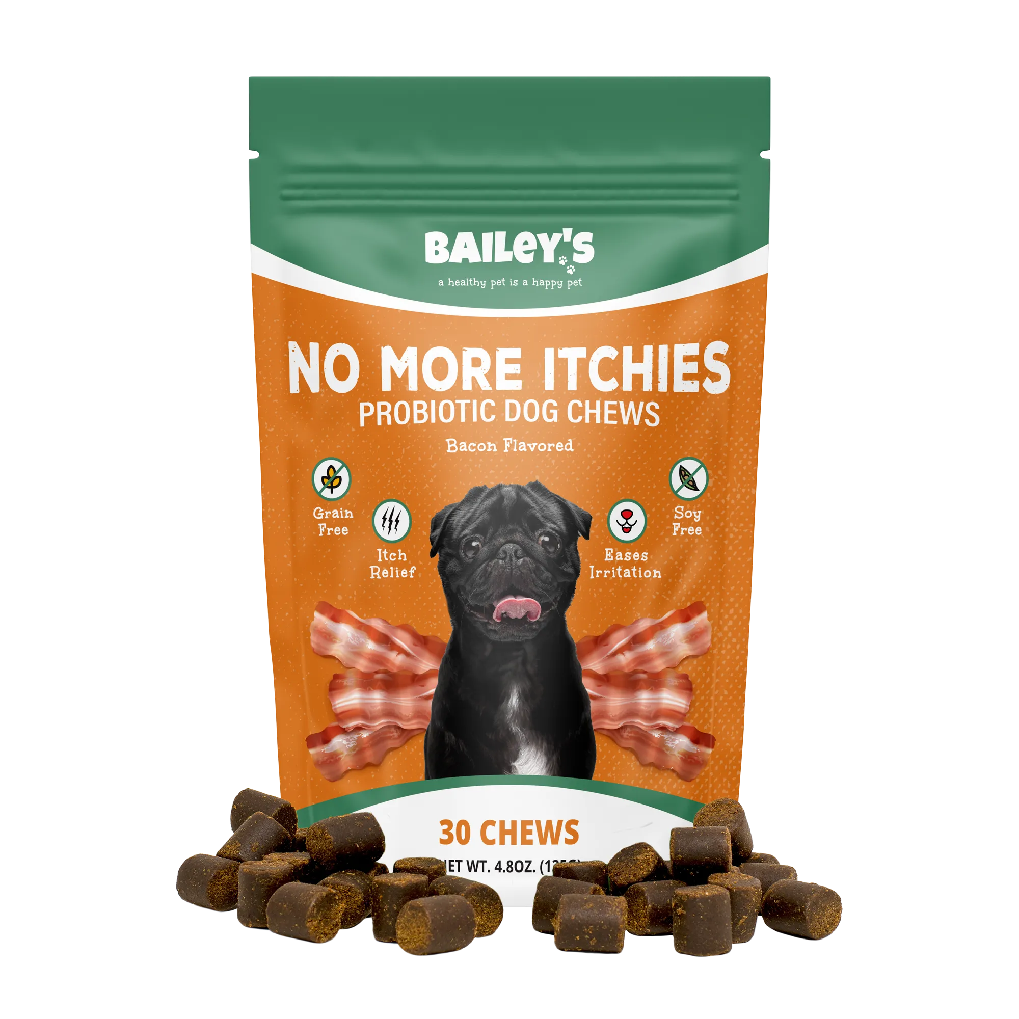 No More Itchies Probiotic Dog Chews
