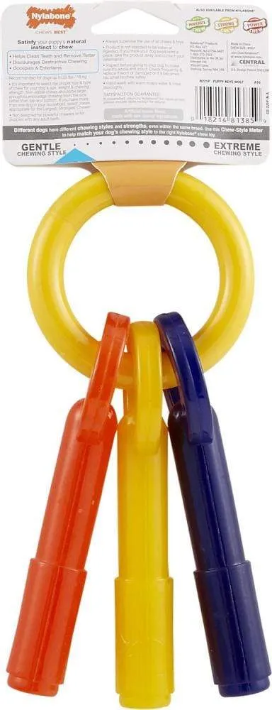 Nylabone Puppy Teething Chew Keys