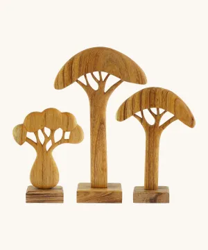Papoose Toys Natural African Trees