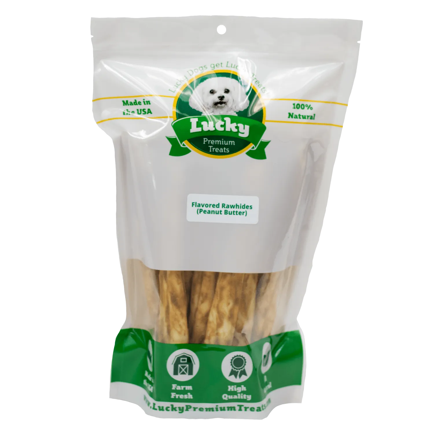 Peanut Butter Basted Beefhide: Retriever