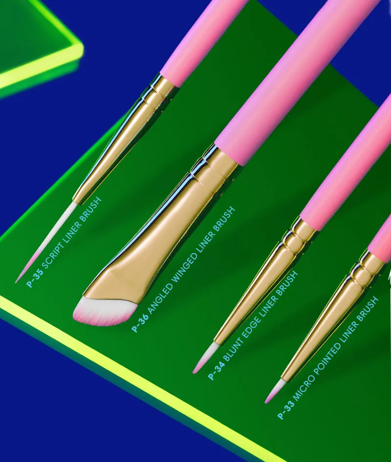 Play Pigment - 4 Piece Liner Brush Set