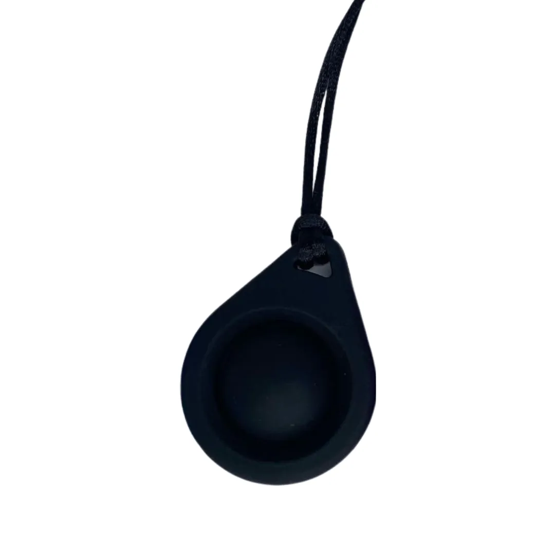 Pop It Oval Pendant Sensory Chew Necklace