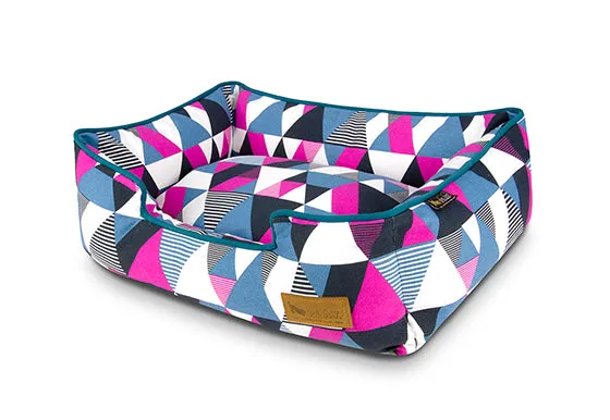 [Pre-order]Lounge Dog Bed: Mosaic Soda Pop