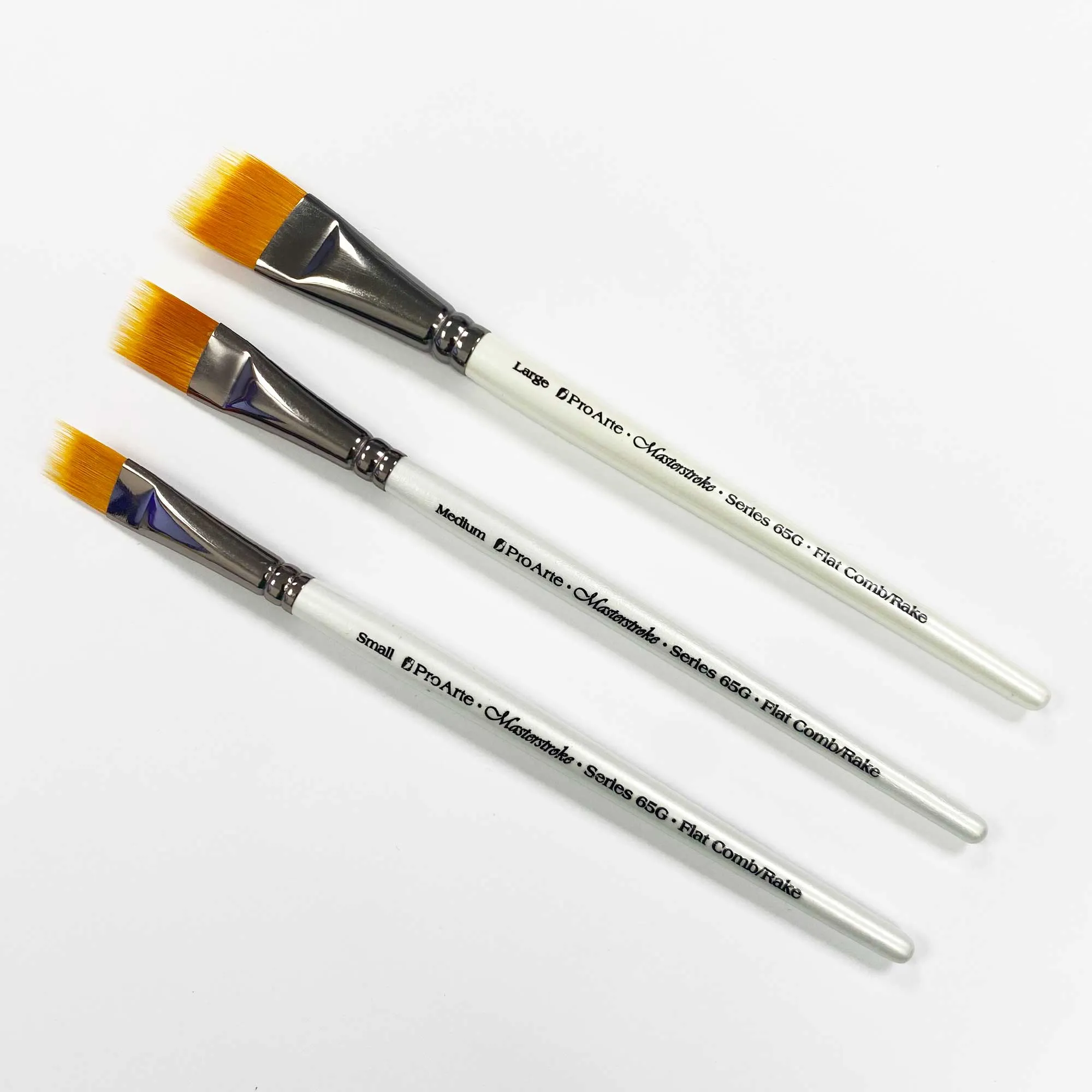 Pro Arte - Terry Harrison Masterstroke Flat Comb/Rake Brush Series 65G